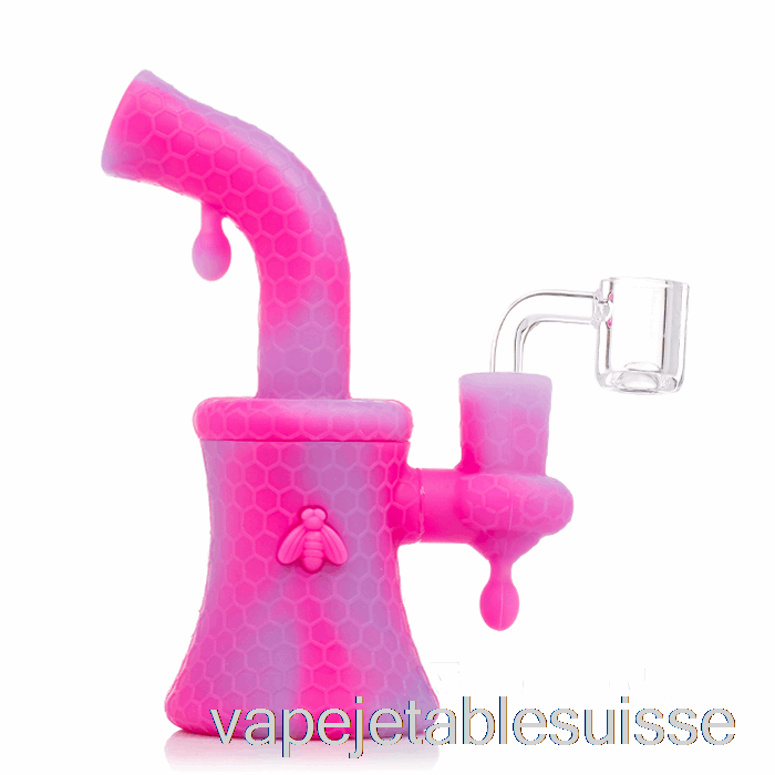 Vape Suisse Stratus Bee Silicone Dab Rig Bubblegum (magenta/violet)